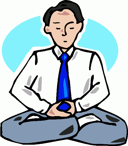 490x557 Meditation Clipart