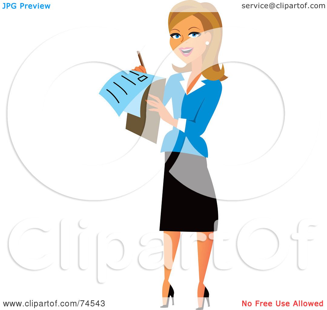 1080x1024 Royalty Free (Rf) Clip Art Illustration Of A Blond Female Surveyor