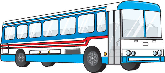 700x310 Free City Bus Clipart Image