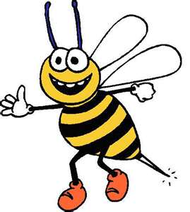 269x300 Busy Bee Clipart