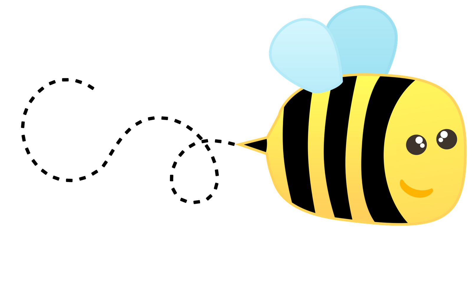 1600x980 Cute Bee Clipart Free Clipart Images 4
