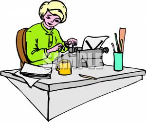 300x250 Secretary Clipart Clipart Panda