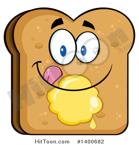 450x470 Bread Mascot Clipart