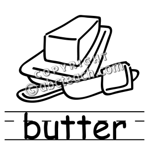 300x300 Clip Art Basic Words Butter Clipart Panda