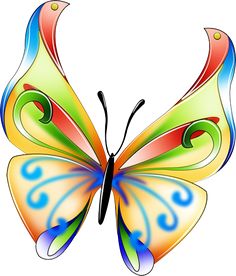 236x276 Butterfly Art Clipart