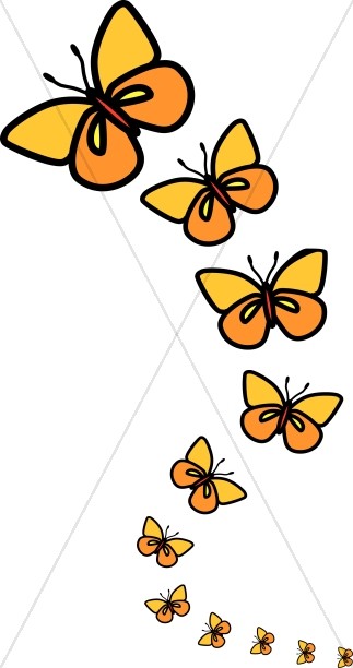 323x612 Butterfly Clipart Graphics Images Sharefaith 5