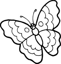 236x246 Butterfly Clip Art Black And White