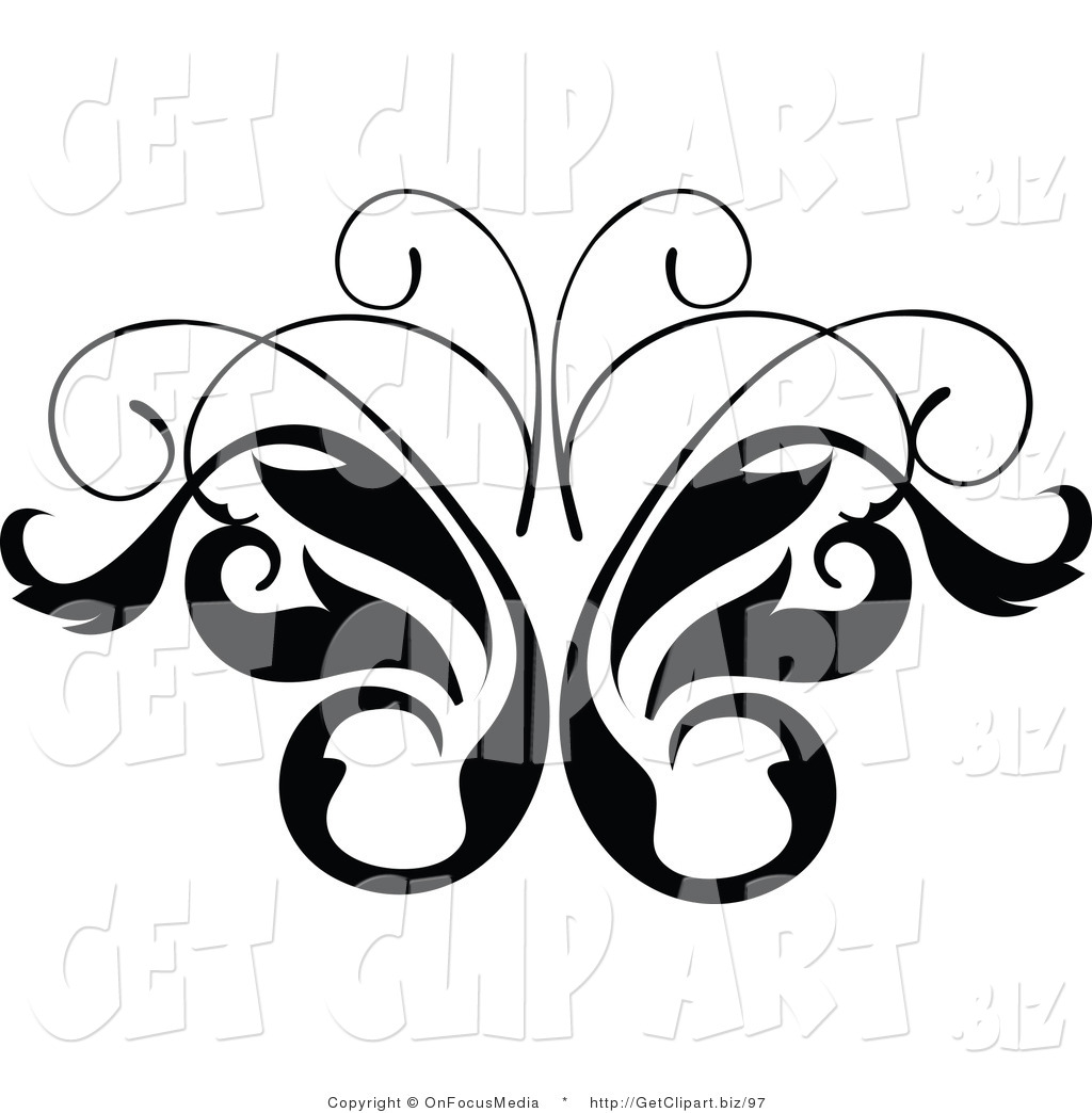 1024x1044 Black And White Scroll Designs Clip Art
