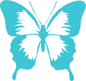 297x279 Fancy Butterfly Clipart