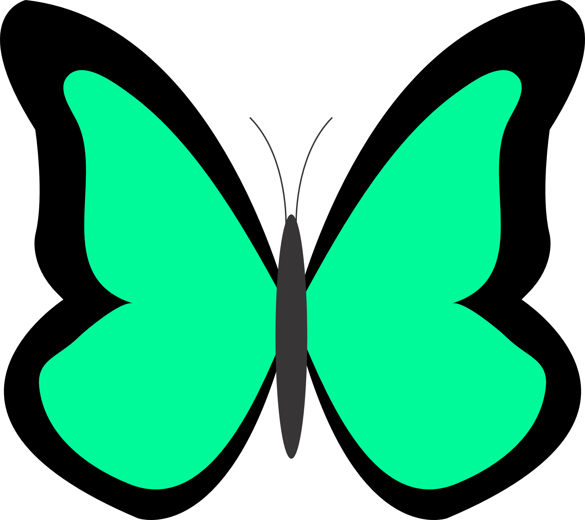 1969x1750 Spring Clipart Butterfly