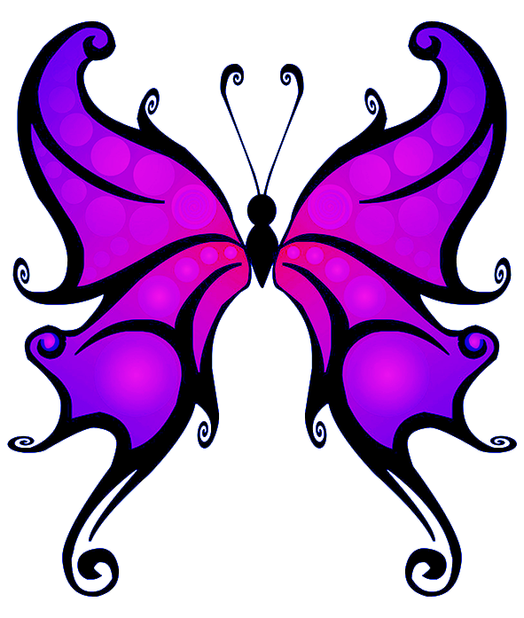591x697 Butterfly Clipart Transparent Png