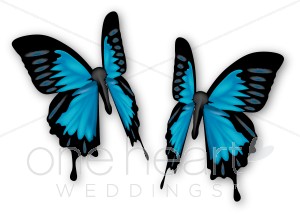 300x217 Blue Butterflies Clip Art Wedding Bird And Butterfly Clipart