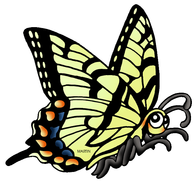 648x614 Swallowtail Butterfly Clip Art Cliparts