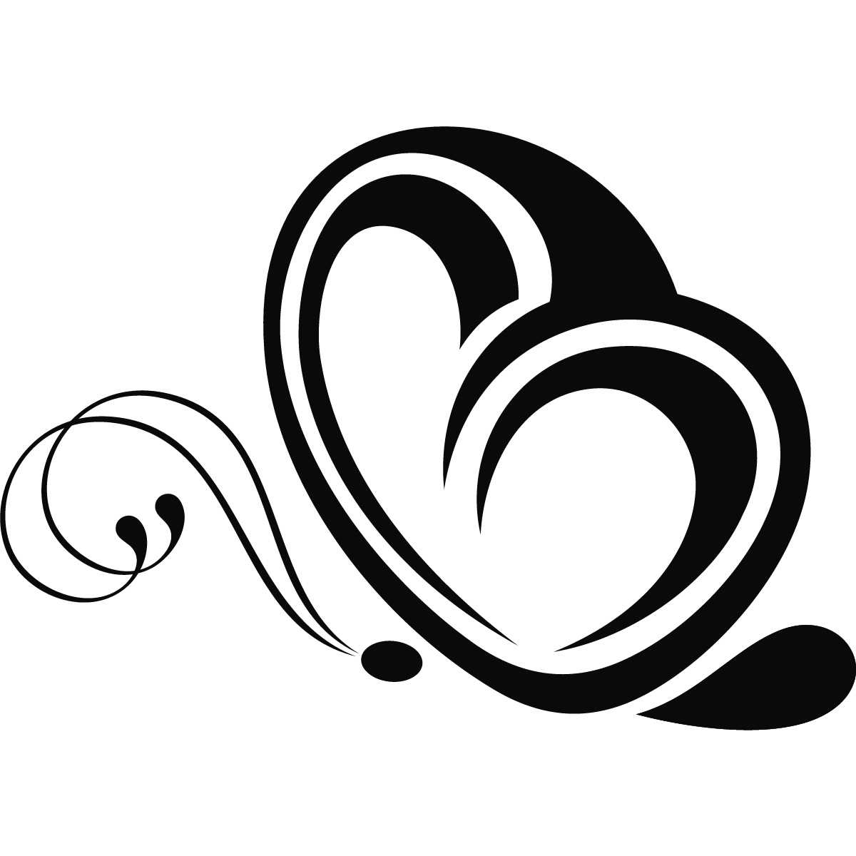 1200x1200 Butterfly Clip Art Outline Clipart Panda