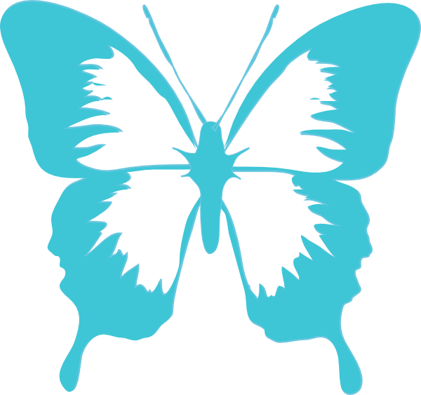 600x563 Butterfly Clip Art