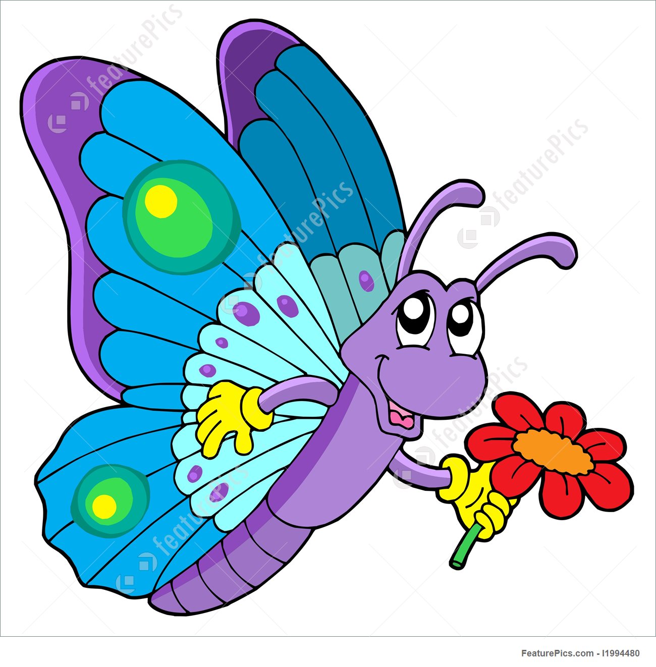 1300x1322 Butterfly Clipart Cute Cartoon
