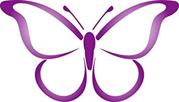 355x202 Ordinary Outline Of Butterfly , Vinyl Stickers , Sticker , H