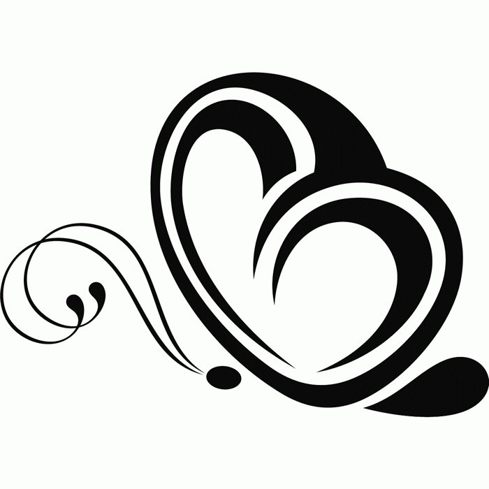 700x700 Outline Of Butterfly Many Interesting Cliparts