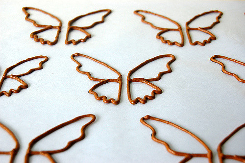 500x333 Butterfly Outlines Royal Icing Outlines Karen Chong