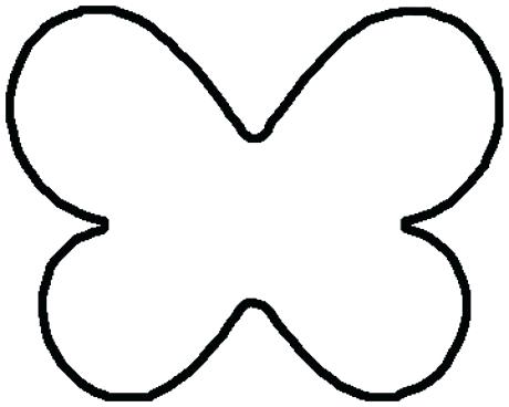 460x368 Brilliant Amazing Printable Butterfly Outline Free Download