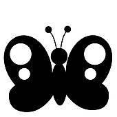 170x170 Butterfly Silhouette Clip Art