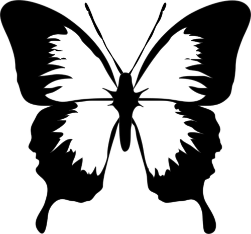 500x465 194 Free Butterfly Vector Clip Art Public Domain Vectors