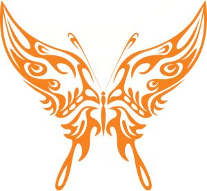 300x276 236 Best Silhouettes Butterfly Silhouettes Images