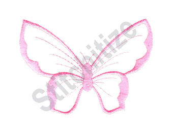 340x270 Butterfly Outline Etsy