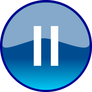 300x300 Pause Button Clip Art