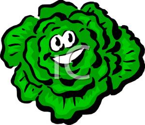 300x259 Art Image A Cute Cartoon Cabbage Head