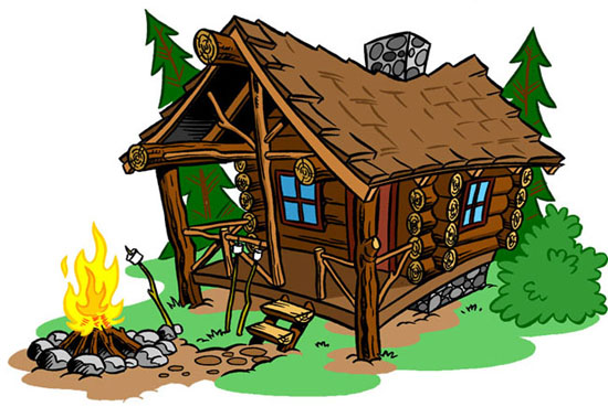 550x369 Lodge Clipart Cabin Camping
