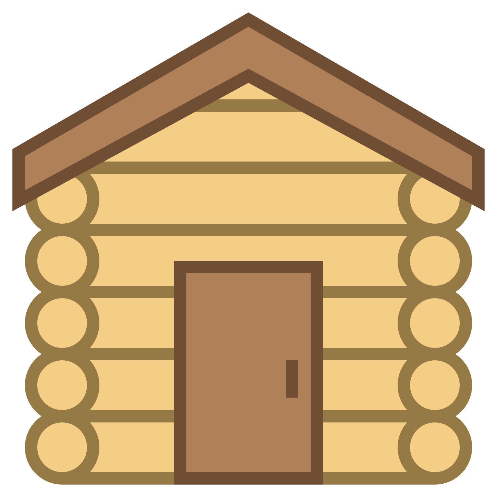 1600x1600 Cabin Clipart Transparent Background