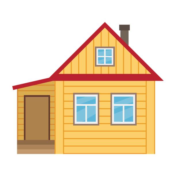 612x612 Cabin Clipart Old House