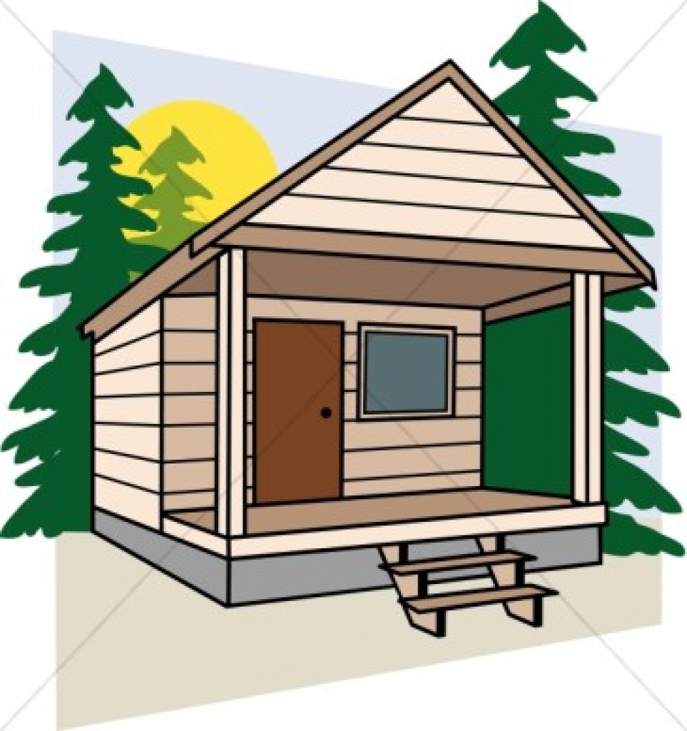 963x1024 Cabin Clipart