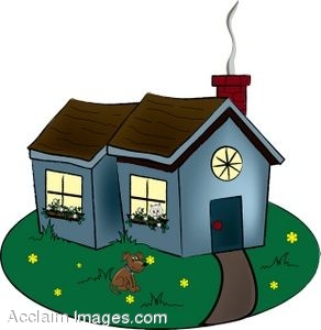 292x300 Cabin Clipart Animated