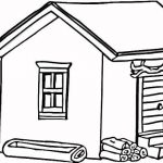 150x150 Neighborhood Around Architecture Coloring Page