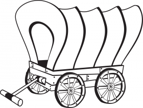 280x212 Pioneer Log Cabin Coloring Pages
