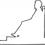 150x150 Boy Abraham Lincoln Reading In A Log Cabin Coloring Page