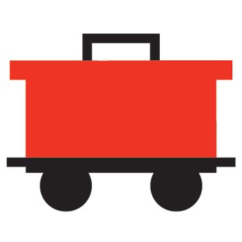 350x350 Graphics For Caboose Silhouette Graphics