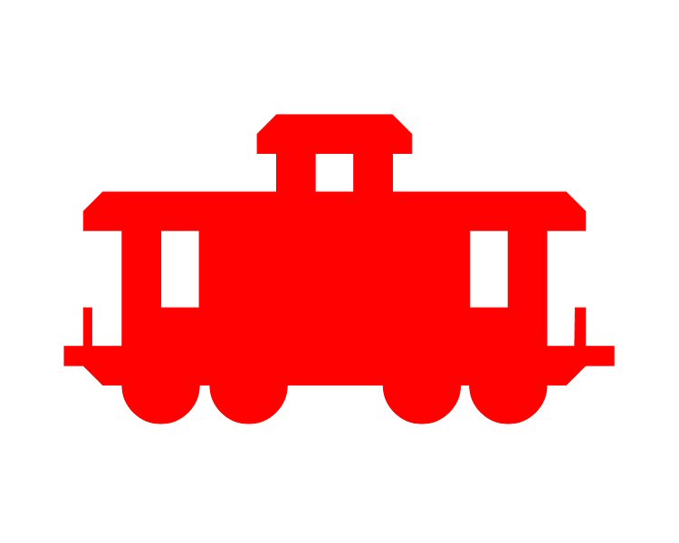 750x600 Caboose Clip Art