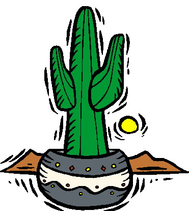 371x414 Cactus Clip Art 8 Image