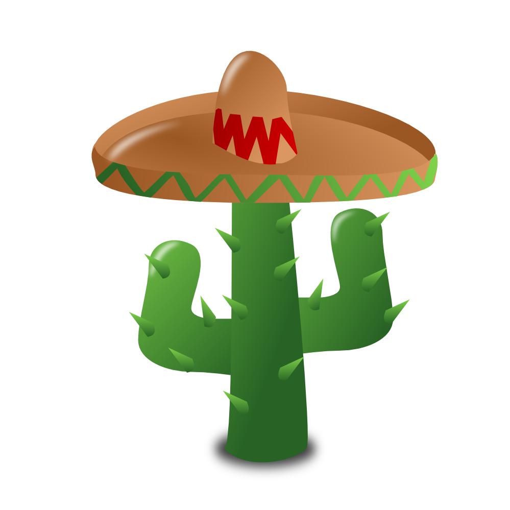999x999 Cactus Clip Art 9 Image