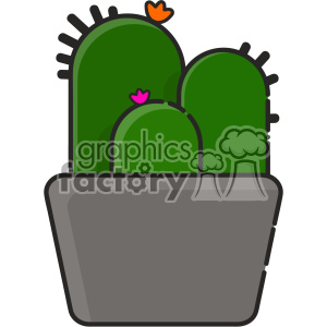 300x300 Royalty Free Cactus Clip Art Vector Images 403910 Vector Clip Art