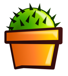 268x300 Cactus Flower Clip Art Download