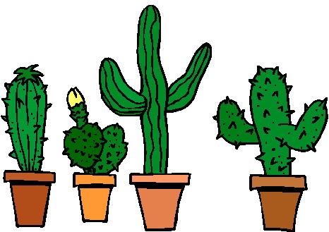 466x329 Mexican Cactus Clipart