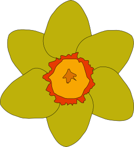 273x298 Yellow Flower Clip Art