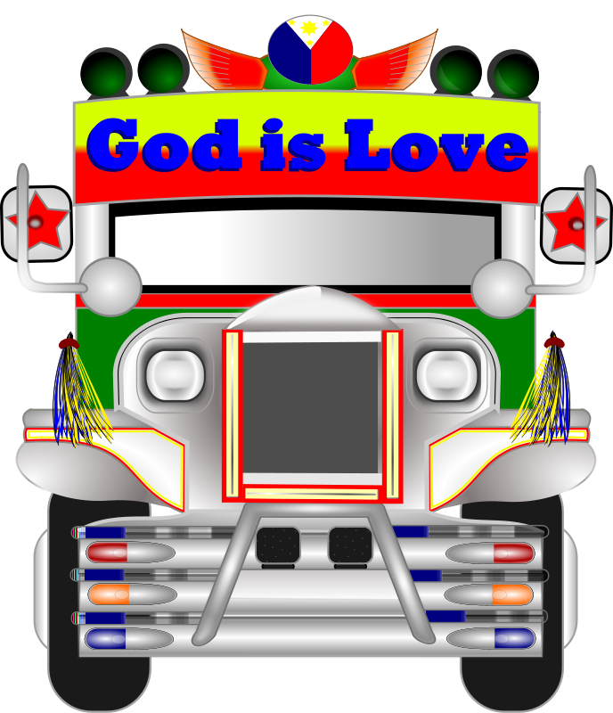 688x800 Free Clipart Philippine Jeepney Wsnaccad