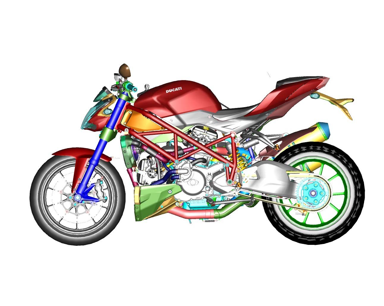 1292x1031 Streetfighter 848 Clipart