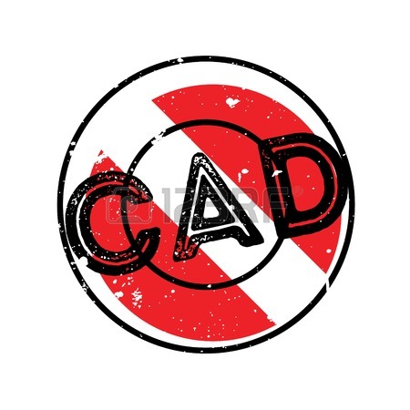 450x450 Cad Rubber Stamp. Grunge Design With Dust Scratches. Effects