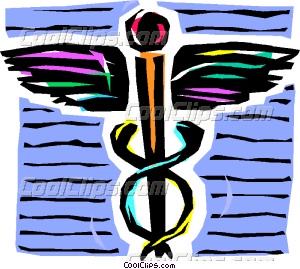 300x269 Caduceus Medical Symbol Vector Clip Art